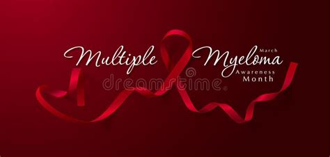 Multiple Myeloma Awareness Calligraphy Poster Design Realistic