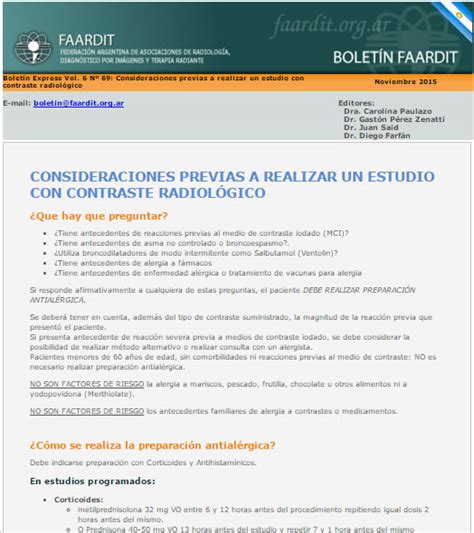 Bolet N Express Consideraciones Previas A Realizar Un Estudio Con