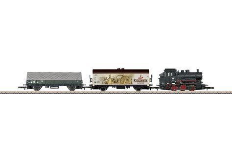 Märklin 81701 Spur Z Startset Güterzug 230 Volt mit Dampflok BR 89