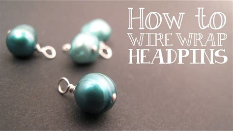 How To Wire Wrap A Bead Dangle Wire Wrapping Tutorial Jewelry