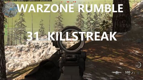 Cod Warzone Rumble Killstreak Youtube