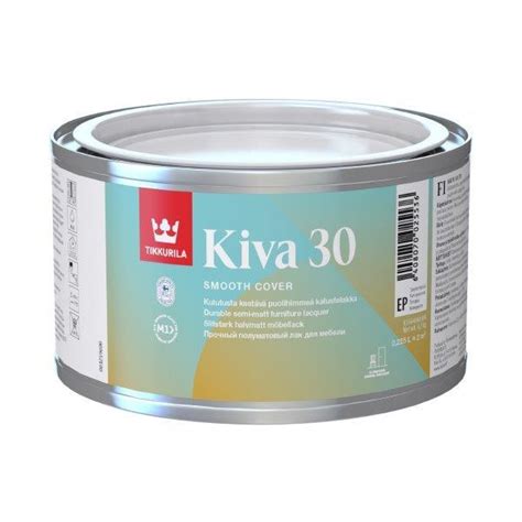 Baldų lakas TIKKURILA KIVA 30, EP bazė, 0,225 l - ermitazas.lt