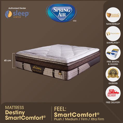 Jual Sc Spring Air Destiny Smart Comfort Mattress Kasur Shopee