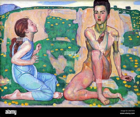 Ferdinand Hodler 1853 1918 Swiss Painter Hi Res Stock Photography And