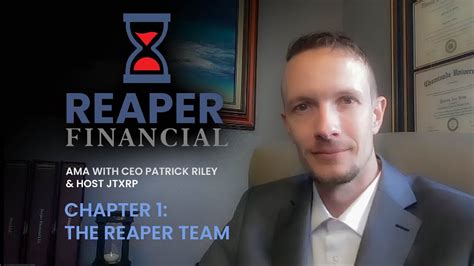 Ama Episode With Ceo Patrick Riley Reaper Financial September