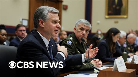 U S Intelligence Chiefs Testify About National Security Threats Full