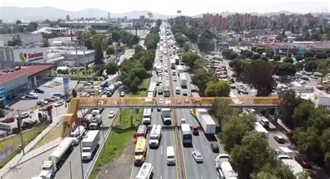 M S De Cinco Horas De Bloqueo En Autopista M Xico Quer Taro Por