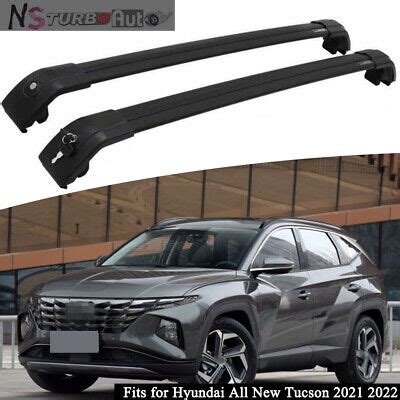 Fits For Hyundai All New Tucson 2021 2024 Roof Rail Racks Cross Bars