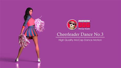 Cheerleader IClone MoCap Dance Motion 3 DEMO YouTube