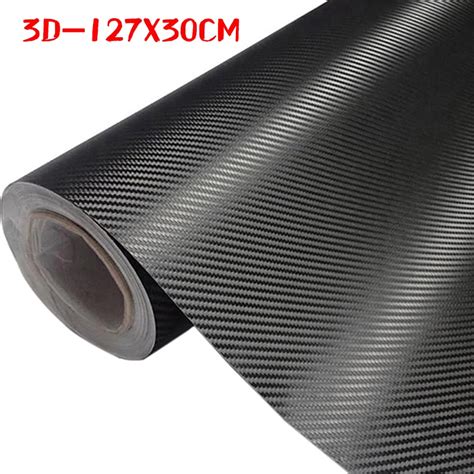 D D Carbon Fiber Sticker Waterproof Vinyl Car Sticker Glossy Matte