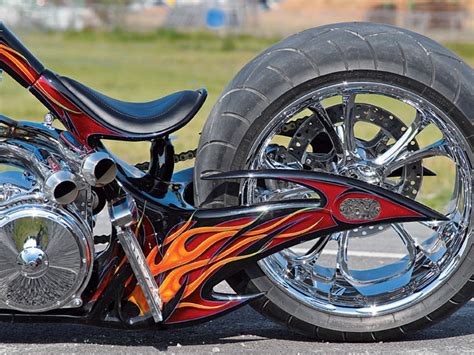 Barbwire Hardtail Custom Chopper Martin Bros Hot Bike Magazine