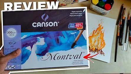 Canson Acrylic Montval Gsm A Pack Of Fine Grain Sheets Acrylic