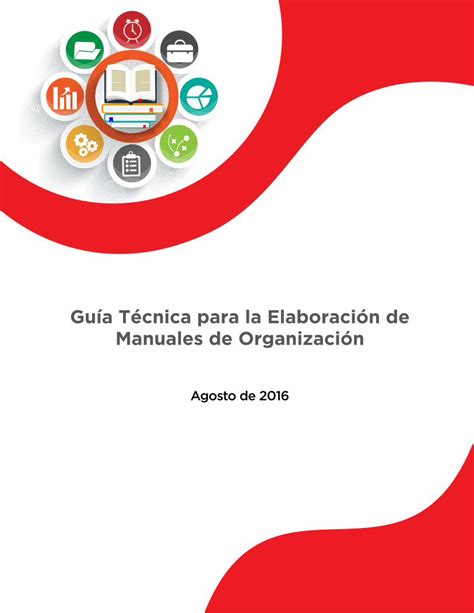 Pdf Gu A T Cnica Para La Elaboraci N De Manuales De Dgi Edomex Gob