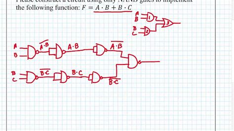 Ece 100 06 Universal Gates Example Youtube