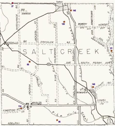 Pickaway County Township Map Cherie Benedikta