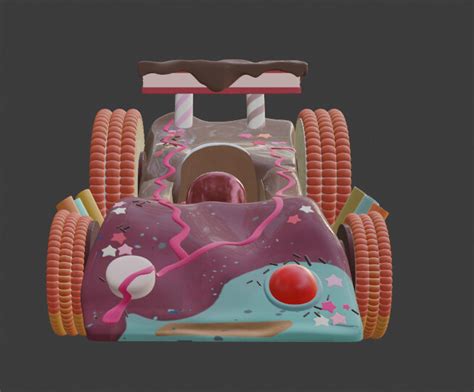 ArtStation Vanellope Von Schweetz Race Car From The Movie, 58% OFF