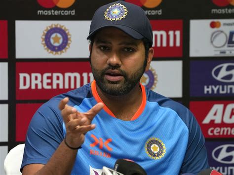 Rohit Sharma Press Convention Live India Skipper Marks T20i Return