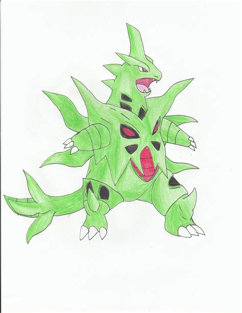 Mega Tyranitar By Kurtisdefender On Deviantart