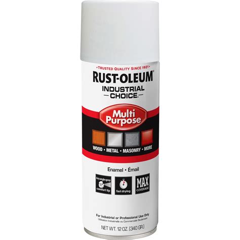 Rust Oleum Industrial Choice Enamel Spray Paint Zerbee