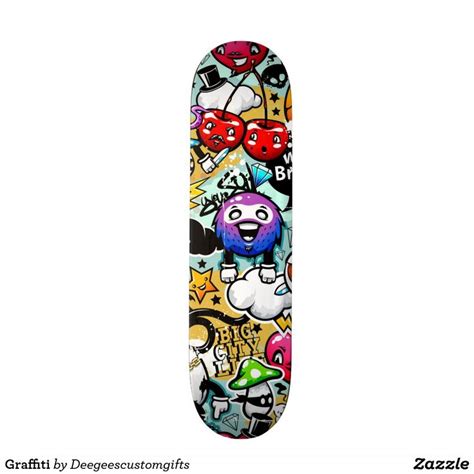 Graffiti Skateboard | Zazzle | Skateboard, Graffiti, Pod artists