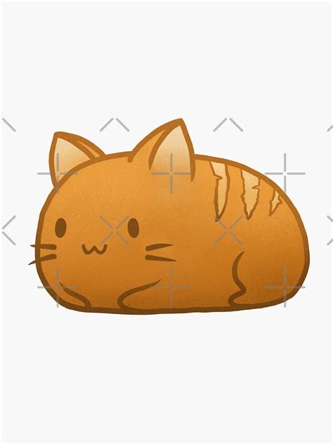 "Cat Loaf" Sticker by veeuu | Redbubble