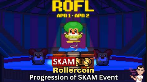 Rollercoin Rofl Progression Of Skam Event Youtube