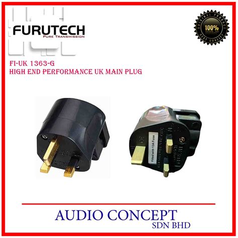 Furutech Fi Uk 1363g High End Performance Uk Main Plug Audio Concept