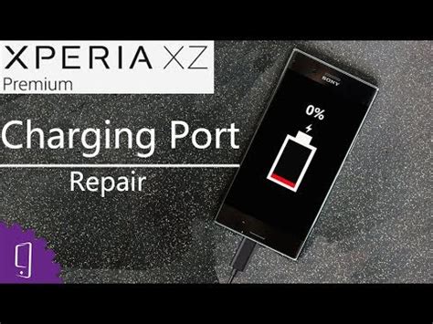 Sony Xperia XZ Premium Charging Port Repair Guide YouTube