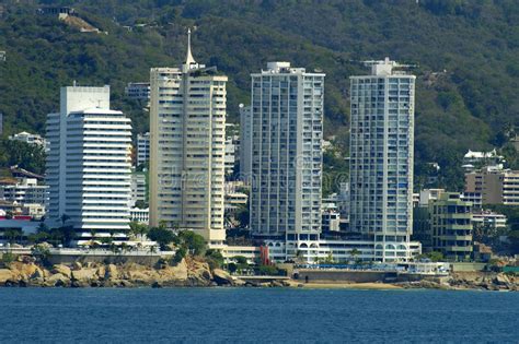 Acapulco Hotels stock photo. Image of tourism, inns, water - 114732