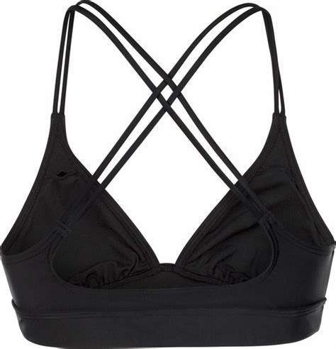 Protest Mm Birdy Triangle Bikini Top Dames True Black Maat Xl