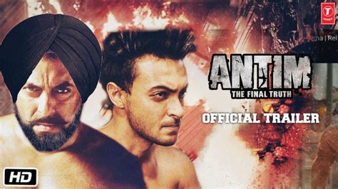 Antim The Final Truth Trailer Salman Khan Aayush Sharma Relesae On