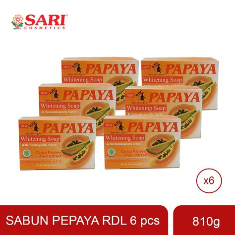 Jual Sari Cosmetics Bundling Sabun Papaya Rdl Original Extract Carica