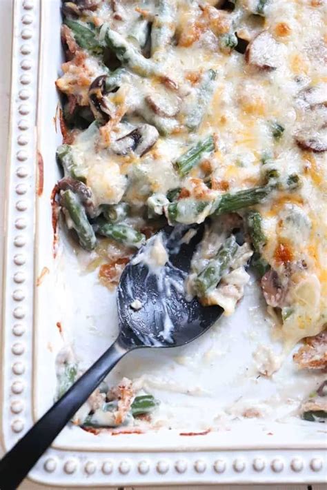 Paula Deen Green Bean Casserole Season Thyme Recipe Green Bean