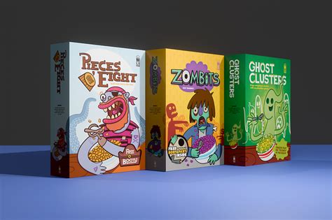 Cereal mascots by House of Deadleg on Dribbble