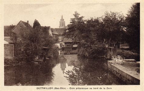 Photos Et Carte Postales Anciennes De Dettwiller Mairie De Dettwiller