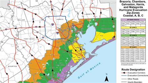 2021 hurricane season: Houston-area evacuation maps | khou.com