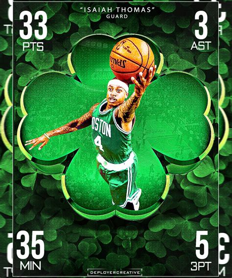 Isaiah Thomas Stats v2! by deployercreative on DeviantArt