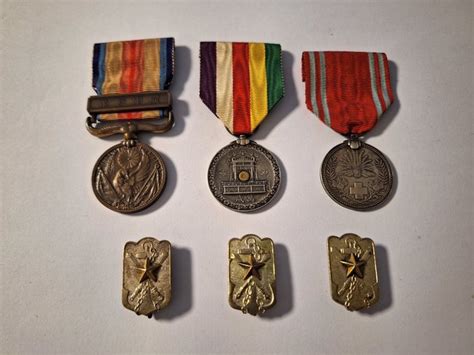 Japan - Army/Infantry - Medal, Six WW2 Japan medals with - Catawiki