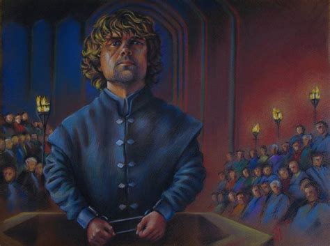 Court trial of Tyrion Lannister Drawing by Valeriy Grebenyuk | Saatchi Art