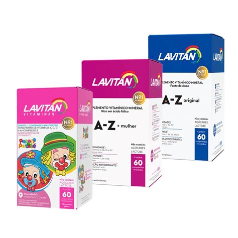 Kit Familia Lavitan A Z Homem A Z Mulher E Infantil Shopee Brasil