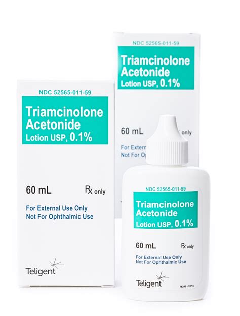 Triamcinolone Acetonide Lotion Usp 01 Teligent Lotion How To