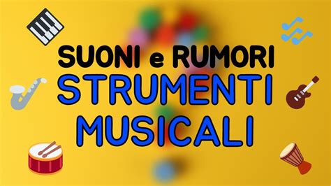 Suoni E Rumori Da Indovinare Strumenti Musicali Audio Quiz