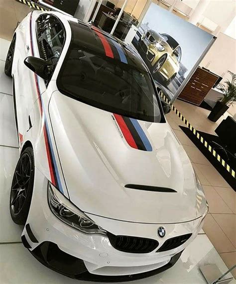 Bmw F82 M4 White M Stripe Bmw White Bmw X6 Bmw M5