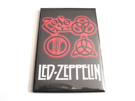 Led Zeppelin Runes Magnet