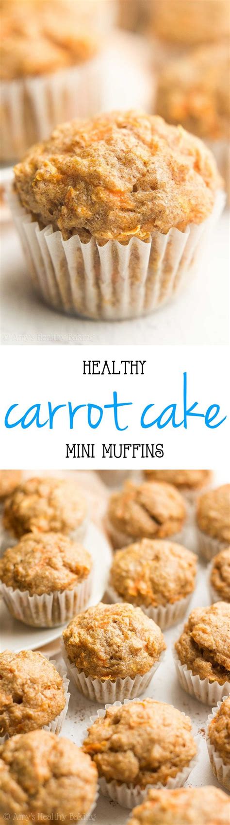 Carrot Cake Muffins With Text Overlay