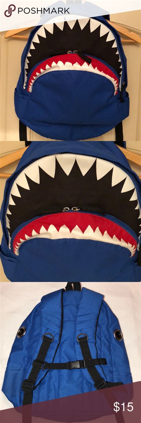 🦈 Shark Backpack Shark Backpack Bag Accessories Backpacks