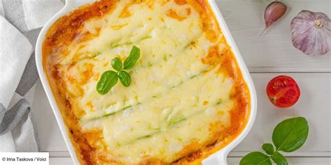 Lasagnes rapides aux courgettes cette version végétarienne au fromage