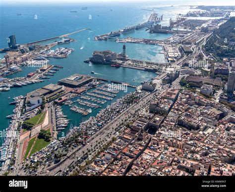 Port of Barcelona Stock Photo - Alamy