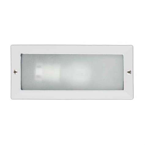 Lampe murale en aluminium avec douille E27 en blanc mat réf 71490