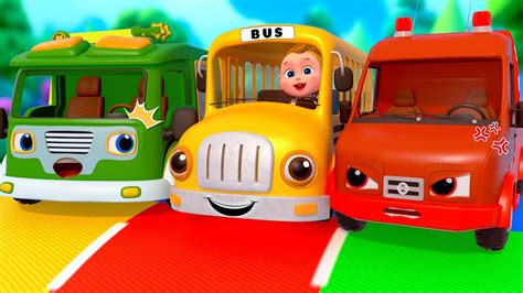 wheels on the bus go round and round - Youtube Kids